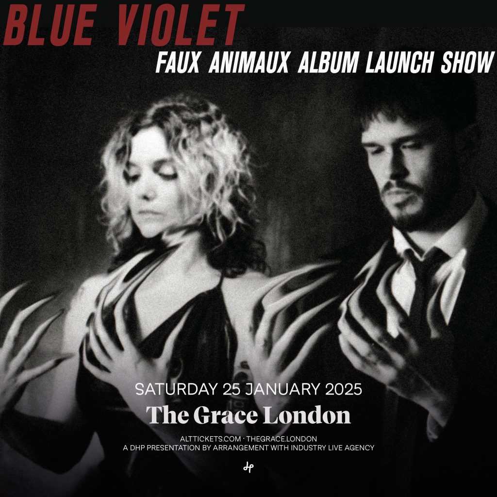 BLUE VIOLET POSTER